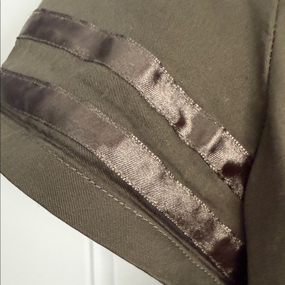Harley-Davidson Military Green Zip-Up Top - Picture 4 of 6